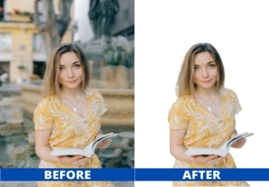 I will professionally remove or change the background of your picture