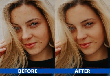 I will do professional high end photo retouching and photo editing