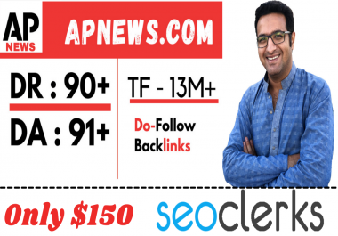 I will do guest post on apnews your press release with dofollow backlinks