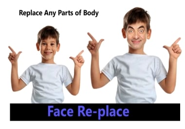 I will do replace face editing for funny