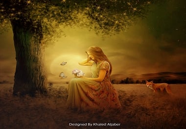 Convert your photo to spirit,  fantasy,  magic image