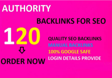 built seo backlinks dofollow blog comment commenting high da pa pr authority