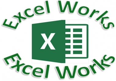 I can do all kind of Excel related works for you