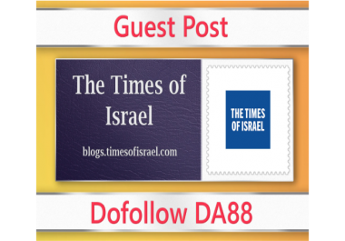 Guest post on The Times of Israel - blogs. timesofisrael. com - DA88