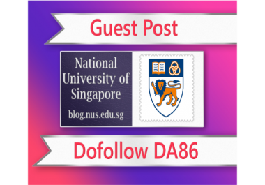 Guest post on NUS EDU - blog.nus.edu.sg - DA86