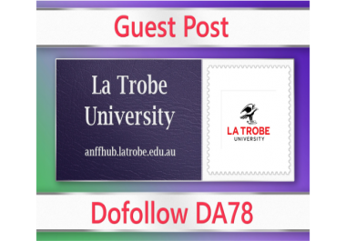 Guest post on La Trobe EDU - anffhub. latrobe. edu. au - DA78