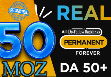 i will increase your Domain Authority DA MOZ 50+