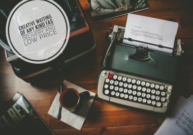 CREATIVE WRITINGS AT A VERY LOW PRICE