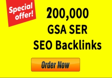 Boost Your Website's Ranking with 200,000 GSA SER SEO Backlinks