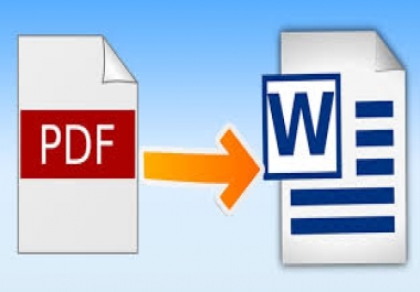 convert any pdf to word or image