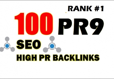 rocket your google rankings with 100 high pr quality live manual seo backlinks