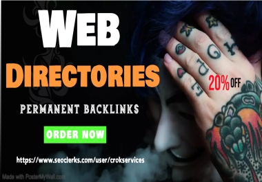 Get 50 High Authority Web Directory Backlinks To Improve Your Ranking
