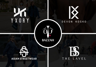 Design modern fashion luxury clothing brand logo