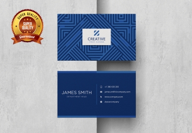 I will create professional business card design