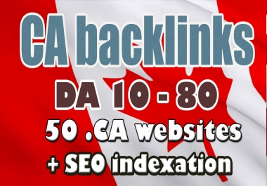 I will build canadian high authority backlinks ca domains