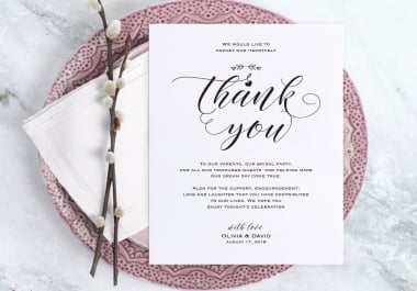 Wedding Invitation Template Services