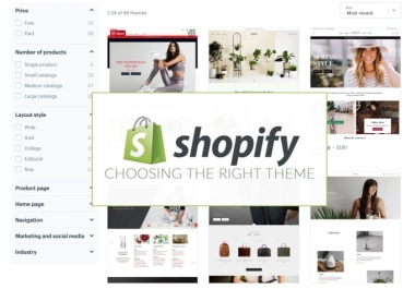 I will create a high converting shopify dropshipping store website with a premium theme