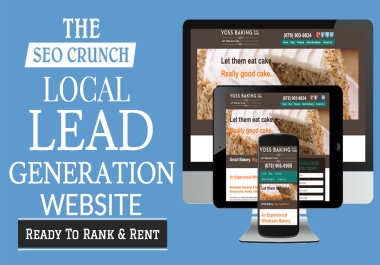 I WILL BUILD THE LOCAL LEAD GENERATION WEBSITE FOR YOU