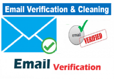 I Will do email verification and list cleaning services + BONUS