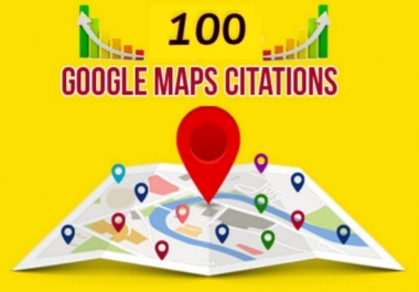 I Will Create 100 Google Map Point Citations To Improve Local SEO Business