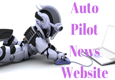 I will create automated hot news wordpress website for passive auto pilot income 