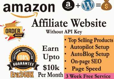 Autopilot Affiliate WordPress Website Without Amazon API Key