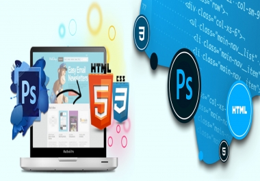 I can convert PSD to HTML Responsive using Bootstrap,  Clean Coding & Cross-Browsing for just