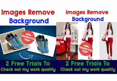 I will do background remove and text romove images
