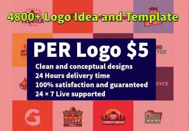 I will do modern logo design in 24 hours