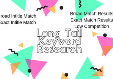 Provide 40 low competitive long tail keywords