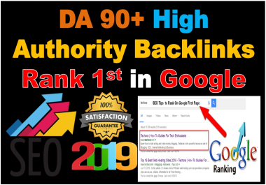 TOP OFFER - I Will Create High Da 90 Backlinks To Rank 1st In Google ONLY BIZAINSEO