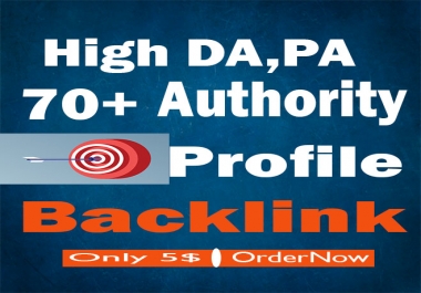 I Will Create 70 High Manual Profile Backlinks For Your Website