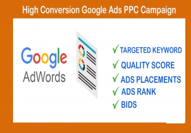 Set up google Adword campaigns and boost your search ads