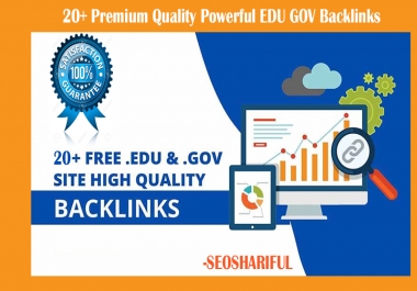 20+ Premium Quality Powerful EDU GOV Backlinks