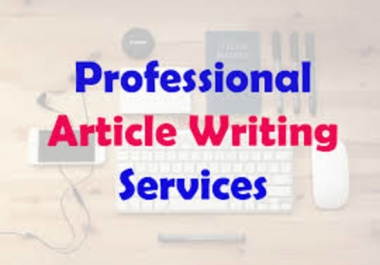 well researched and 500 word quality article or blog