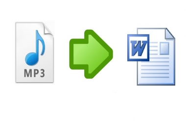 mp3 to word / word to mp3 writing reading recording