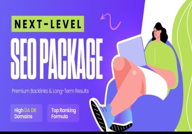 Next-Level SEO Package - Premium Backlinks & Long-Term Results