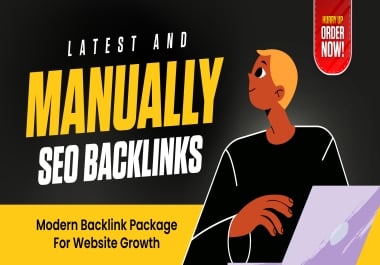 Latest And Manually Seo Backlinks Package To Improve Website Ranking