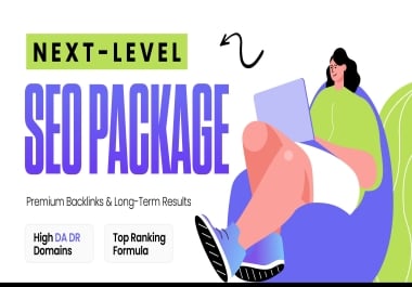 Next-Level SEO Package - Premium Backlinks & Long-Term Results