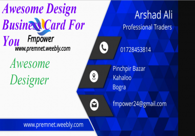 Designer Business card for you