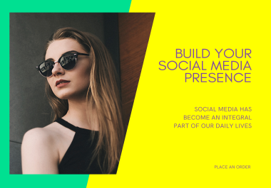 You wil get an ad designed according to your specifications