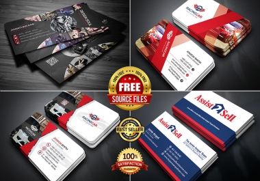 Design a Professional Business Card print ready