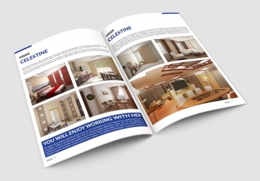 Do any Adobe InDesign Project, brochure, business proposal and annual report