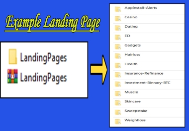 I will boost your conversions with 200+ high-Quality landing pages in 2024
