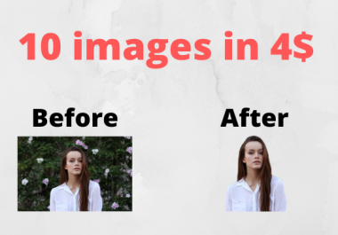 cut out or background remove from image in 5 hours