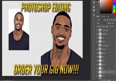 I Will Be Your Photoshop Editor