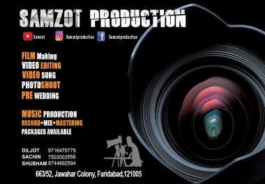 Low Budget film making & video editing service
