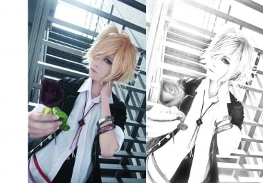 Photographic edition graphite drawing