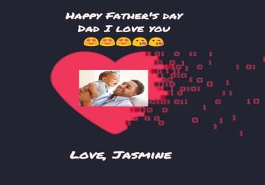 A special card for a special somebody want a digital card ill make it for you