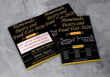 I will do Create Creative Flyer Design for you